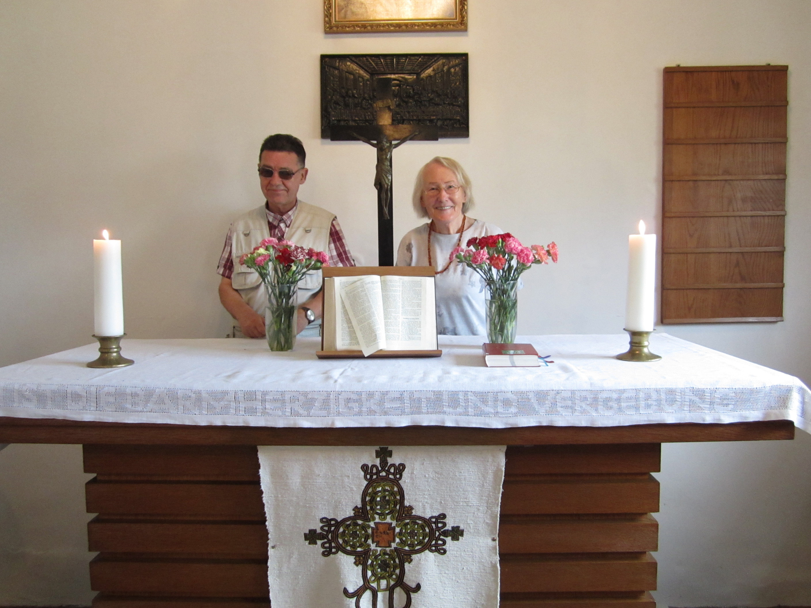 Vor dem Gottesdienst