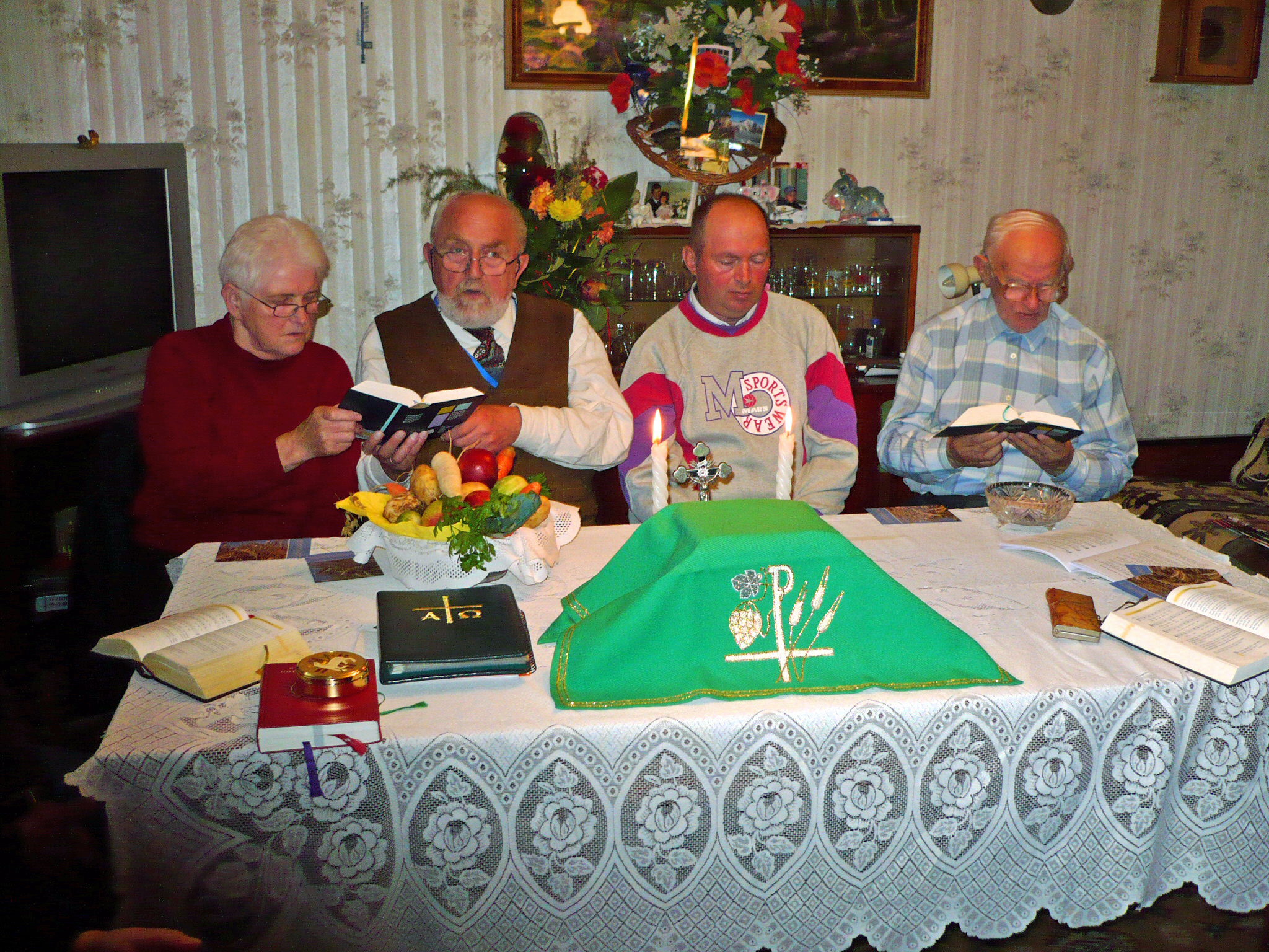 Hausgottesdienst bei Groß Volz 2012
