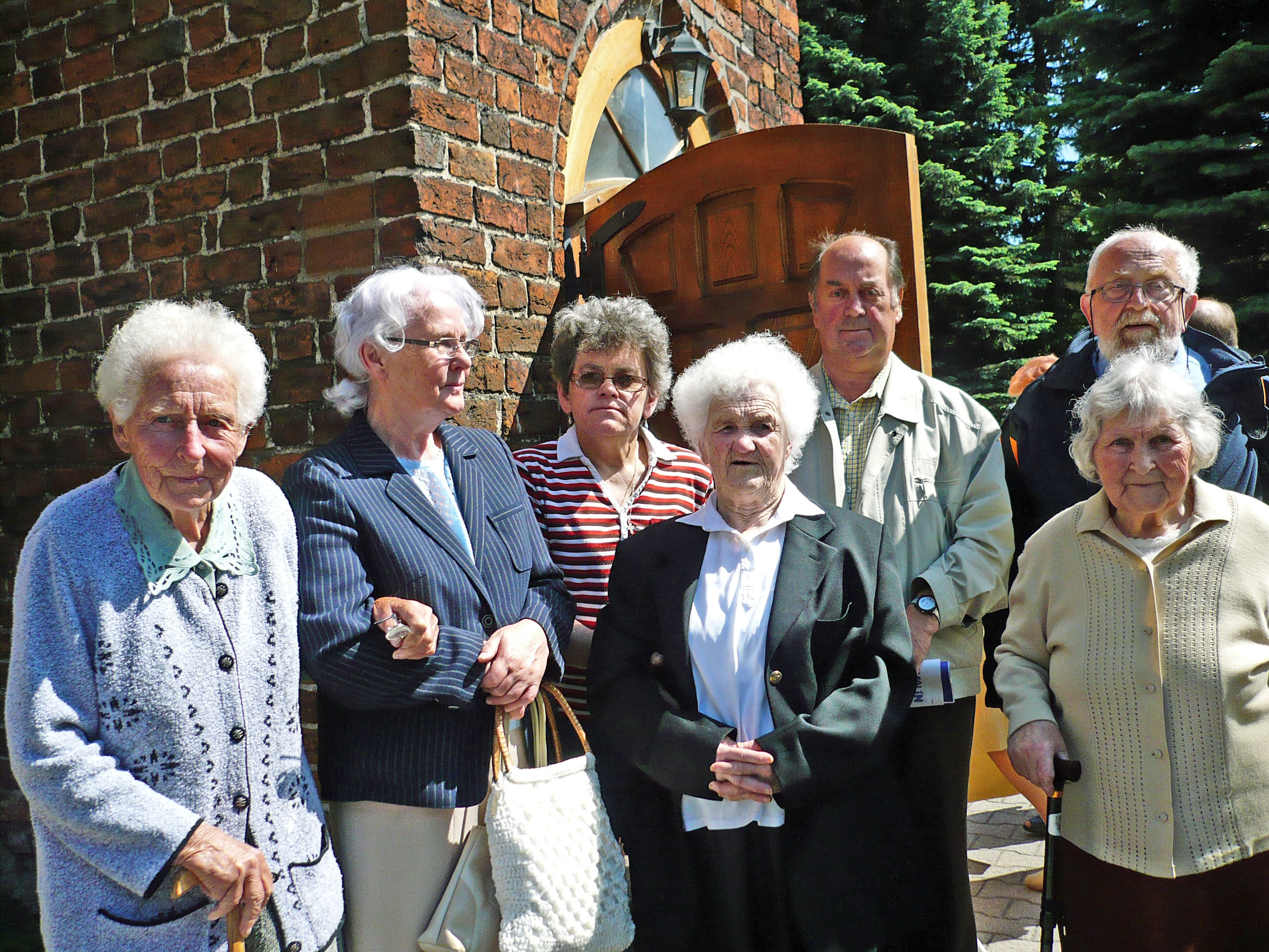 nach dem Sonntagsgottesdienst