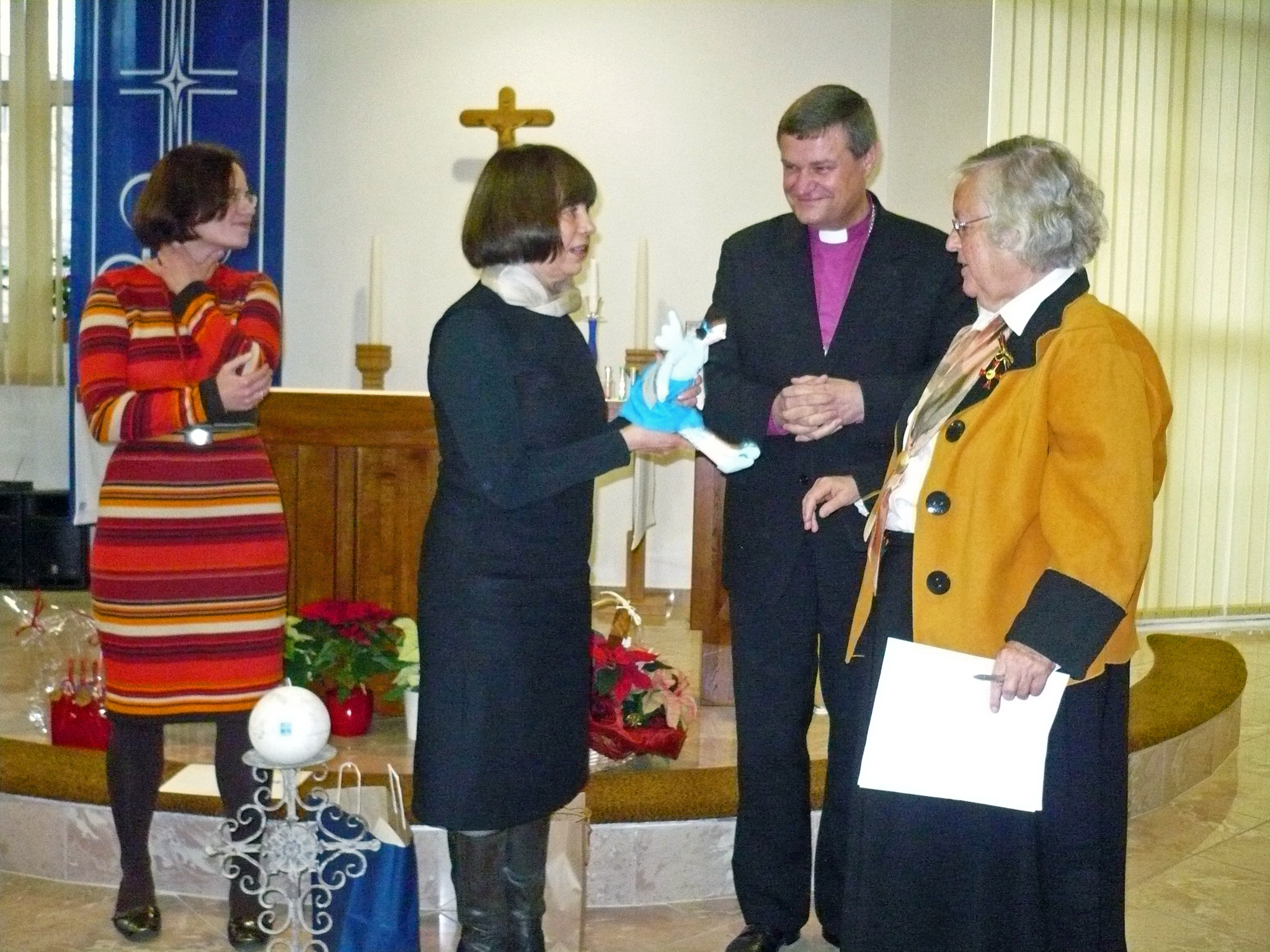 Die Diakonia Polonia dankt für 10 Jahre partnerschaftliche Zusammenarbeit.